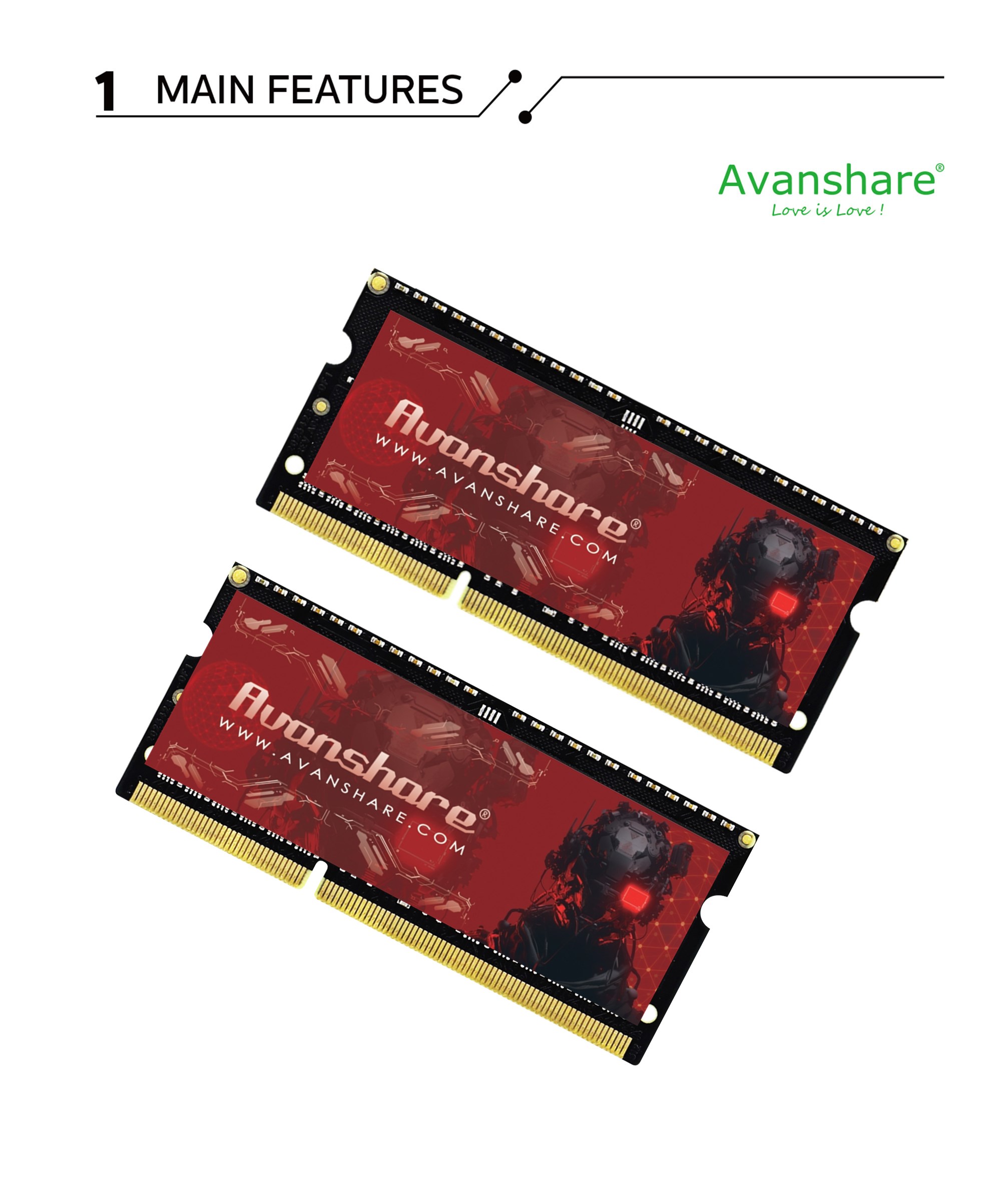 Ddr5 Laptop Ram - Avanshare Ram Memory DDR5 DDR4 DDR3