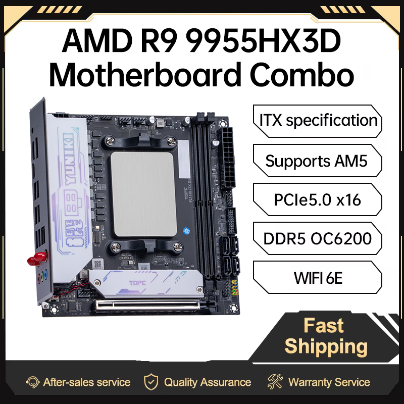 Bộ combo bo mạch chủ TOPC AMD  - đánh giá và giá Ddr5 64Gb