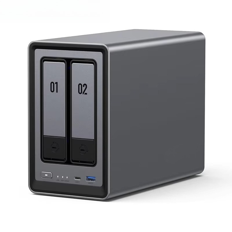 DXP2800 2 Bay Desktop NAS N100 - đánh giá và giá Ddr5 8Gb