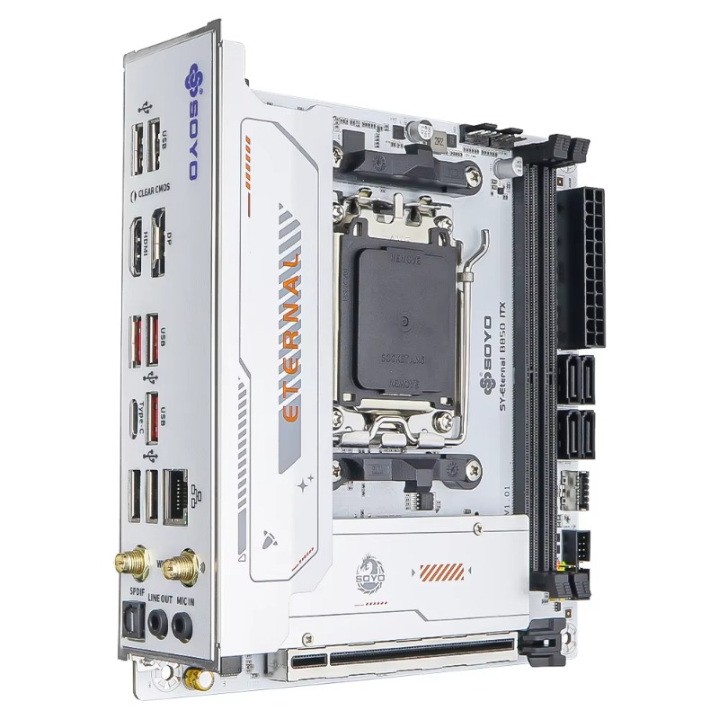 SY- B850ITX  WIFI6 AMD Motherb - đánh giá và giá Ddr5 64Gb